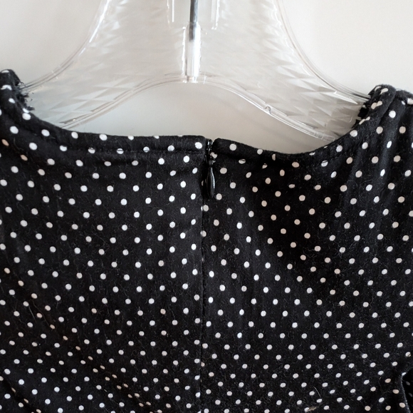 Maurie & Eve polka dot peplum dress - Picture 4 of 6